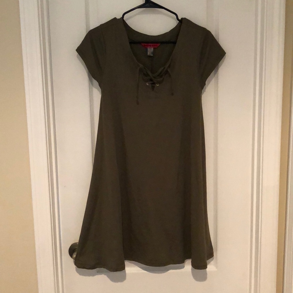 Army green dress